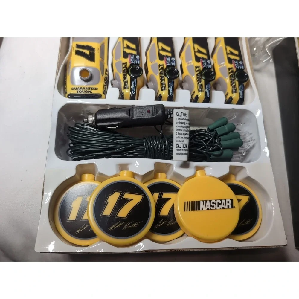 2x Matt Kenseth #17 NASCAR Dewalt String Lights Set of 20 Patio RV Christmas